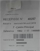 01 - Reçu de demande de légalisation